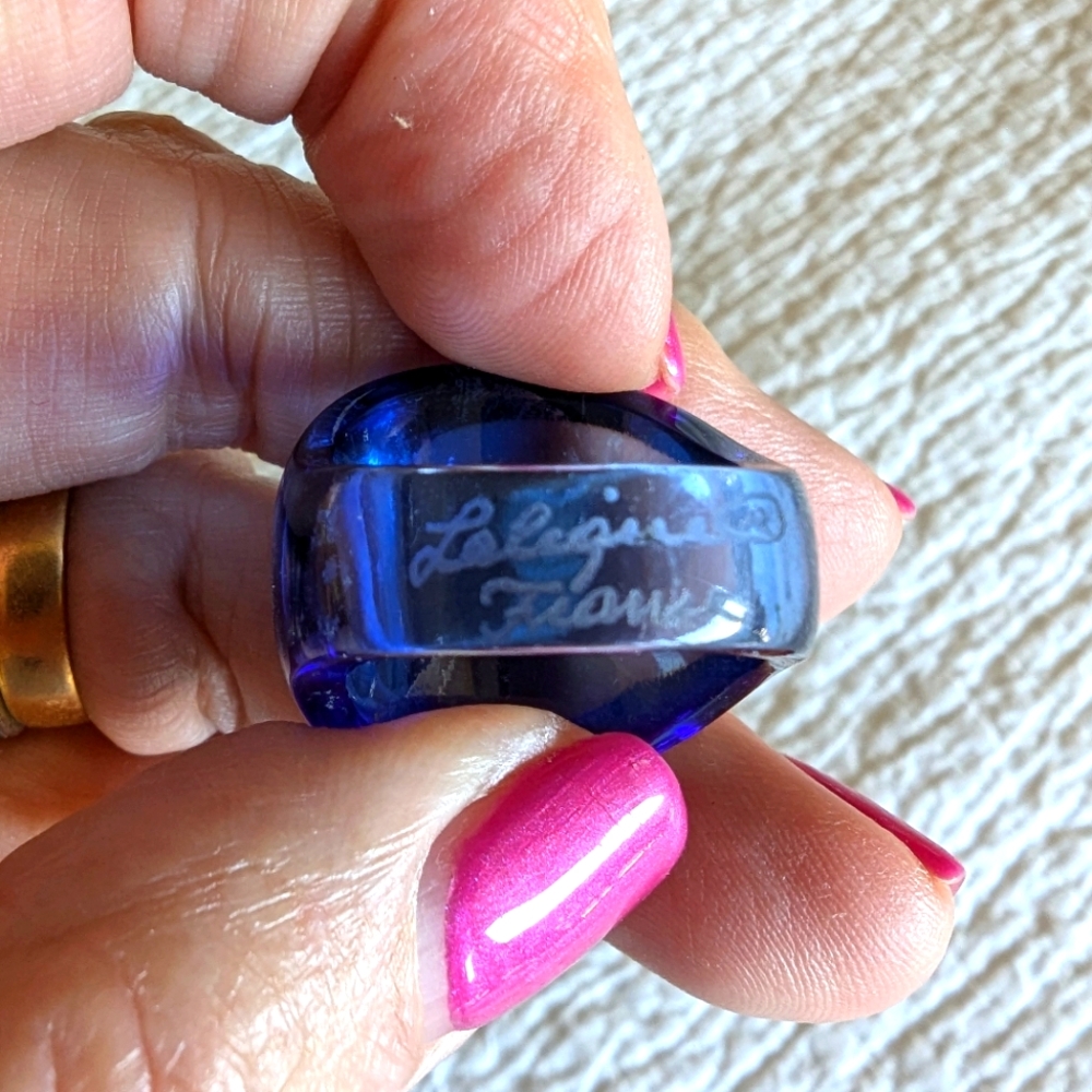 Lalique Crystal Dome Ring